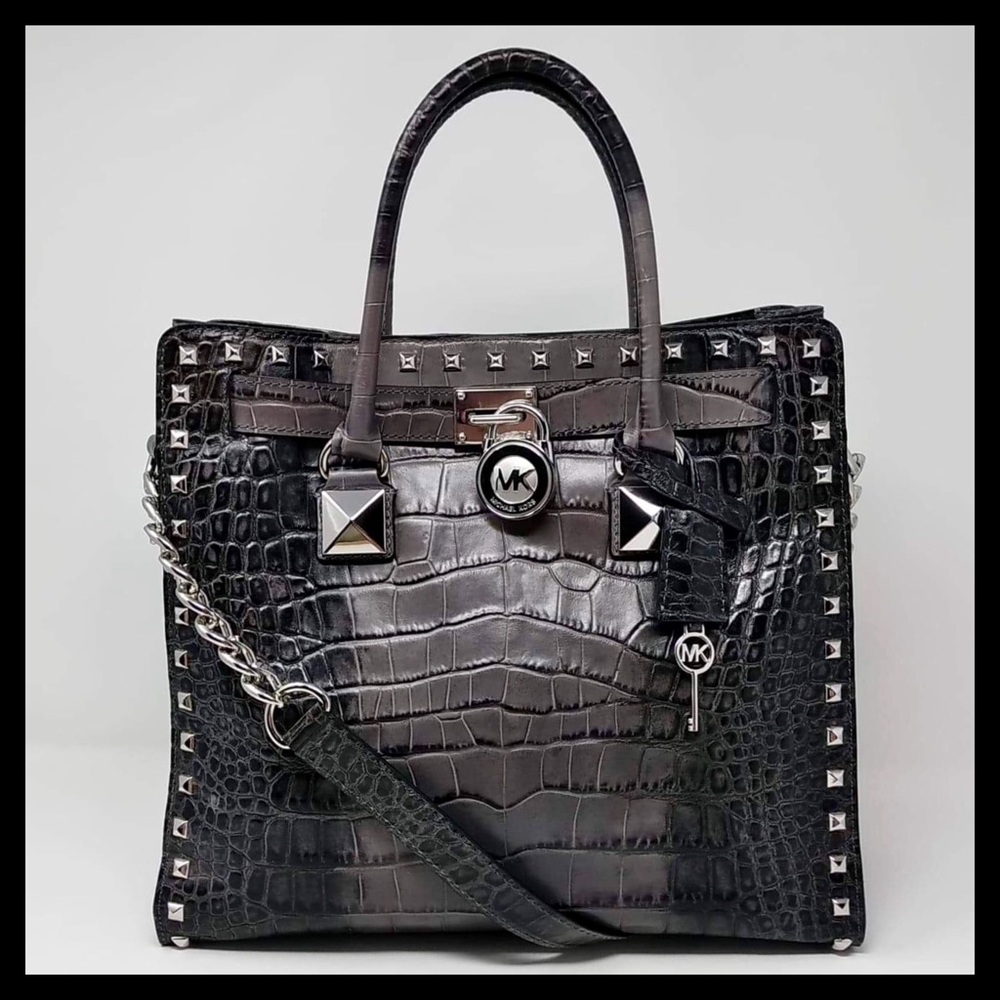 Michael Kors Large Hamilton
Studded Leather Tote - Picture 2 of 16